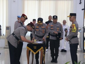 Kapolda Babel Pimpin Sertijab 4 PJU, Kombes Jojo Resmi Jadi Dirkrimsus