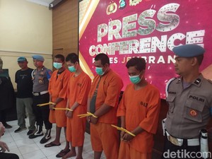 Empat Pengedar Sabu di Jembrana Ditangkap Polisi, Terancam 12 Tahun Penjara