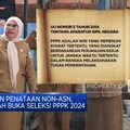 Video: Tuntaskan Penataan Non-ASN, Pemerintah Buka Seleksi PPPK 2024