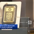 Video: Harga Emas Antam Rekor! Tembus Rp 1.471.000/gram