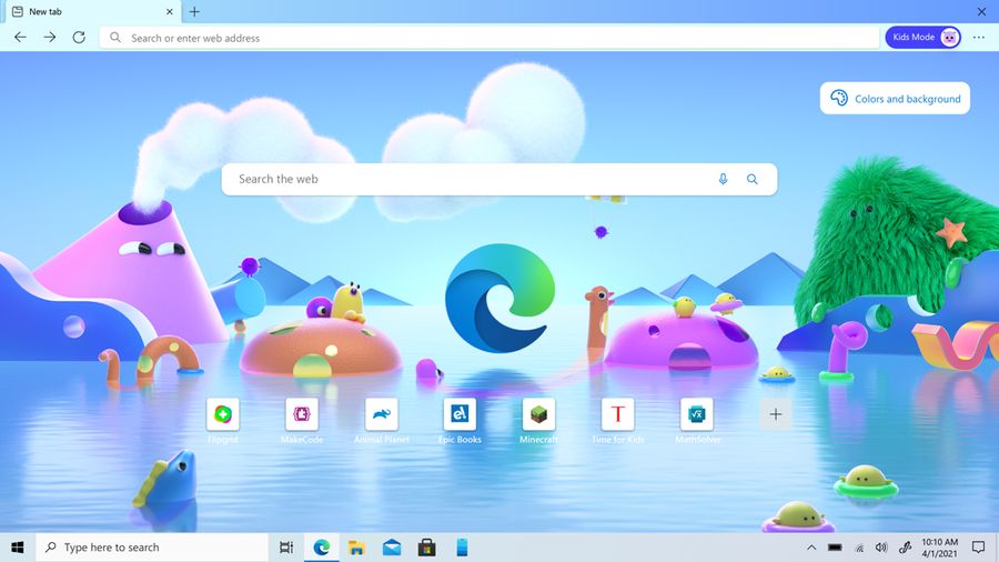 Ilustrasi Browser Microsoft Edge. (Dok. Microsoft)