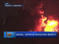 Video: Israel Gempur Bandara Beirut