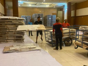 KPU Kota Bogor Terima 3.072 Kotak Suara untuk Pilkada 2024