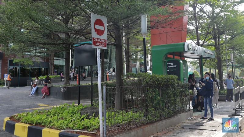 Mall Ciputra Ditutup 3 Hari Usai Kebakaran. (CNBC Indonesia/Muhammad Sabki)