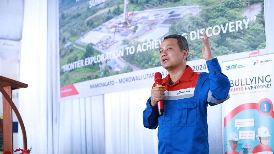 Melalui PT Pertamina EP Cepu, PHE menemukan potensi sumberdaya migas di sumur Tedong (TDG)-001 yang berada di area Kecamatan Mamosalato, Kabupaten Morowali Utara - Sulawesi Tengah. (Dok. PT Pertamina Hulu Energi (PHE))