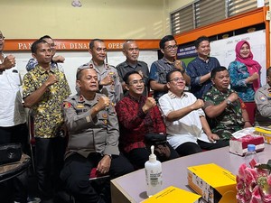Polisi-Pedagang Jaksel Diskusi soal Pendataan Transaksi Cegah Kejahatan