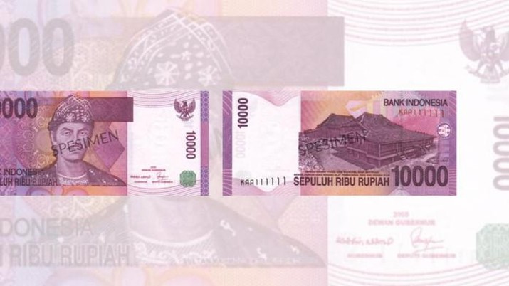 Uang Rupiah Pecahan Rp 10.000. (Dok. BI)