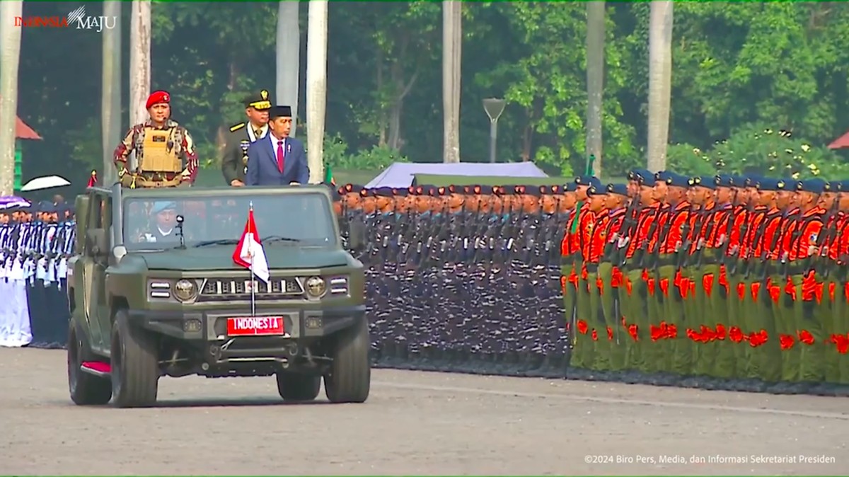 Video: Presiden Jokowi Pimpin Upacara HUT TNI ke-79