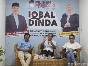 Iqbal-Dinda Target Menang Minimal 40 Persen, Atensi Khusus Lombok Timur