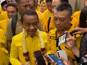 Ditanya Jatah Menteri Golkar di Kabinet Prabowo, Bahlil Bilang Begini