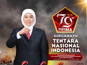Pesan Khofifah di HUT ke-79 TNI: Profesionalisme Jaga Proses Demokrasi