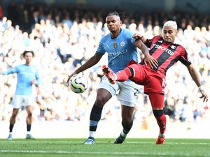 Man City Vs Fulham Sengit, Skor 1-1 di Babak Pertama