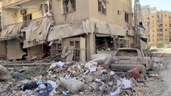 Video: Penampakan Beirut Hancur Akibat Serangan Israel