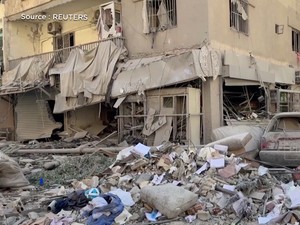 Video: Penampakan Beirut Hancur Akibat Serangan Israel