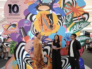 Sephora Rayakan 10 Tahun di Indonesia, Gandeng Seniman Indonesia Berbakat