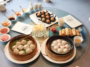 Nikmatnya Brunch Aneka Dimsum dengan Paduan Teh Aromatik di Sini