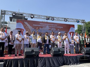 Komitmen 4 Paslon di Pilgub Jabar Jaga Pemilu Damai