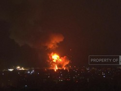 Detik-detik Ledakan Besar Guncang Beirut Lebanon