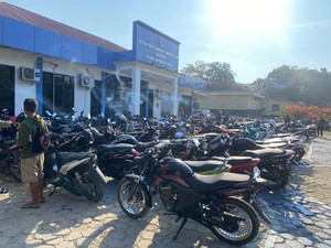 152 Motor-Mobil Tanpa Pelat di Labuan Bajo Disita Polisi