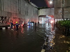 BPBD Ungkap Biang Kerok Underpass Sholis Bogor Terendam Banjir 5 Jam