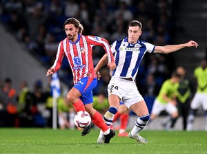 Liga Spanyol: Atletico Ditahan Sociedad 1-1