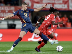 Monza Vs AS Roma Selesai 1-1