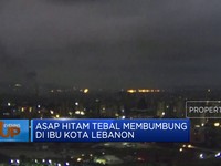 Video: Asap Hitam Tebal Terlihat di Ibu Kota Lebanon