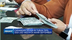 Video: Cadev RI Turun Tipis, Sisa USD 149,9 Miliar di Akhir September