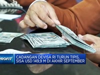Video: Cadev RI Turun Tipis, Sisa USD 149,9 Miliar di Akhir September