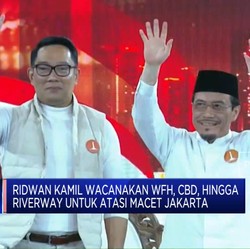 Video: Atasi macet Jakarta, RK Janji Hadirkan Riverway di 13 Sungai