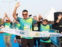 PLN Electric Run 2024 Ditarget Hindari Emisi Karbon 14 ton CO2