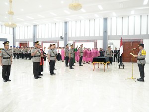 Kapolda Sumut Lantik Dirressiber-Kapolrestabes Medan