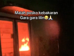 Viral Mahasiswa KKN Tiup Lilin Saat Ultah Bikin Heboh Sebabkan Kebakaran