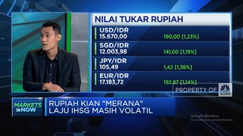 Video: Awas! Rupiah Melemah & Dekati Rp15.700 per Dolar AS