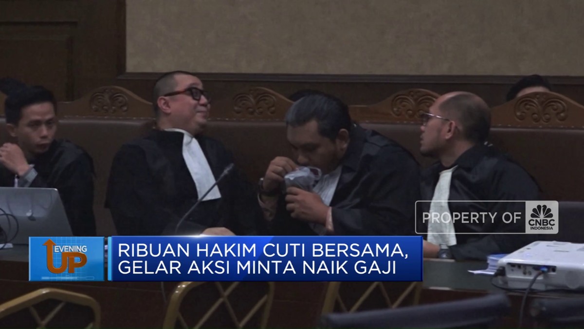 Video: Ribuan Hakim Cuti Bersama, Gelar Aksi Minta Naik Gaji