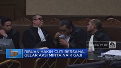 Video: Ribuan Hakim Cuti Bersama, Gelar Aksi Minta Naik Gaji