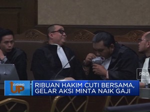 Video: Ribuan Hakim Cuti Bersama, Gelar Aksi Minta Naik Gaji