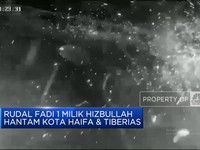 Video: Rudal Fadi 1 Milik Hizbullah Hantam Kota Haifa & Tiberias