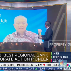 bank bjb Jadi Best Regional Bank on Corporate Action Pioneer