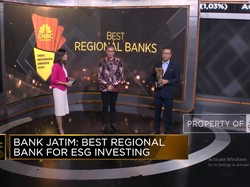 Video: Bank Jatim Raih "Best Regional Bank for ESG Investing"