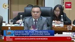 Video: Dasco Telpon Prabowo, Gaji Hakim Langsung Naik