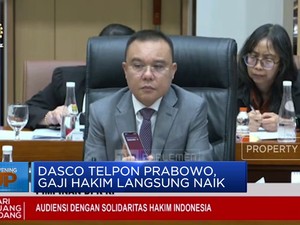  Dasco Telpon Prabowo, Gaji Hakim Langsung Naik