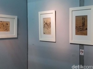 Jejak Seni Henk Ngantung di Museum Seni Rupa dan Keramik