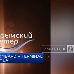 Video: Militer Ukraina Lancarkan Serangan Ke Terminal Minyak Krimea
