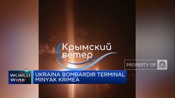 Video: Militer Ukraina Lancarkan Serangan Ke Terminal Minyak Krimea