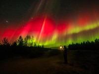 Potret Aurora 'Menari' di Langit Finlandia