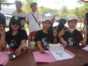 Militan Warga Jembrana dukung Koster-Giri dan Bang-Ipat di Pilkada