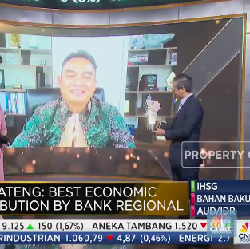 Bank Jateng Raih Best Economic Contribution by Bank Regional