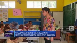 Video: Uji Coba Makan Bergizi Gratis 3.000 Anak