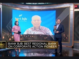 bank bjb Raih Best Regional Bank di Road to CNBC Indonesia Awards 2024